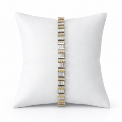 14K Vip Bileklik Zirkon Taşlı